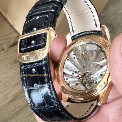 Dây da đồng hồ Jaeger-LeCoultre da cá sấu alligator (Cá sấu Pháp)